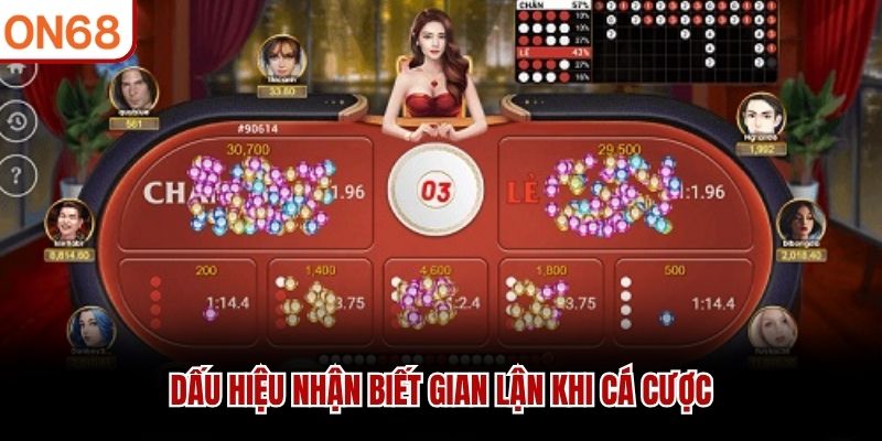 Dấu hiệu nhận biết gian lận khi cá cược